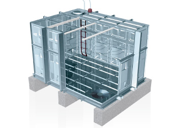 Stainless Steel Heat Storage Tanks and Hot Water Storage Tanks HISHITANK™ Stainless Steel Panel Type