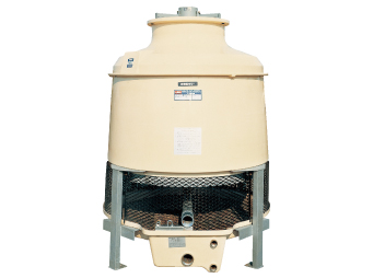 FRP and Vinyl Chloride Cooling Towers HISHI™ Cooling Towers Round Type Counter Flow Cooling Tower KE-series