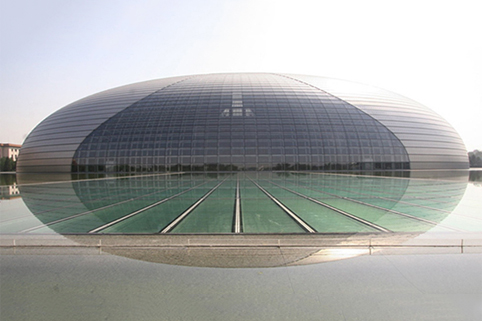 Titanium Composite Material (TCM):National Grand Theater (Beijing, China)